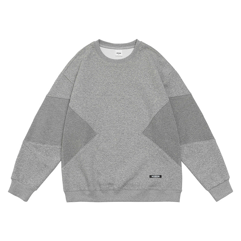 Patchwork-Sweatshirt für Herren, Frühling/Herbst