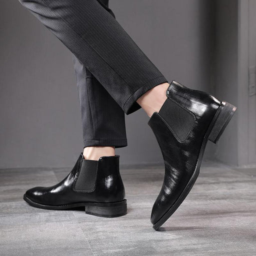 men's leather chelsea boots - MRSLM