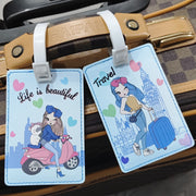PVC luggage tags set of 2, view 4 - MRSLM