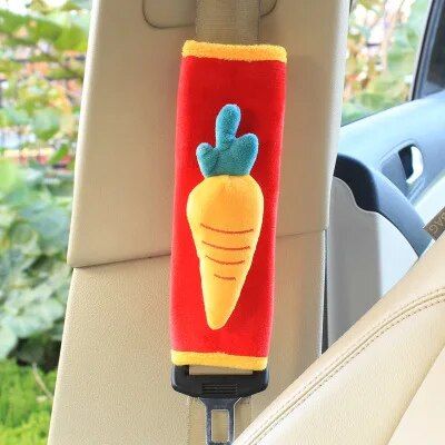 cartoon animal seatbelt cover, view 9 - MRSLM