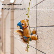 climbing squirrel resin garden decoration, view 2 - MRSLM