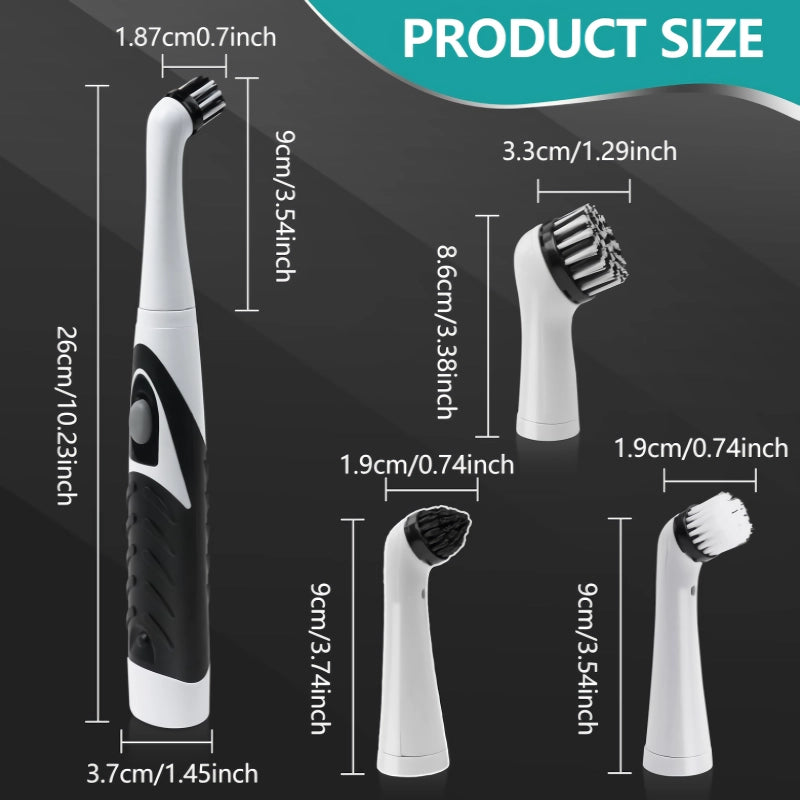 multifunctional sonic scrubber cleaning tool, view 7 - MRSLM