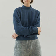 turtleneck cotton hoodie, view 10 - MRSLM