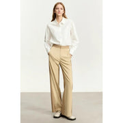 Wide-leg casual pants for women, view 3 - MRSLM