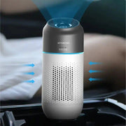Portable mini HEPA car air purifier, view 2 - MRSLM