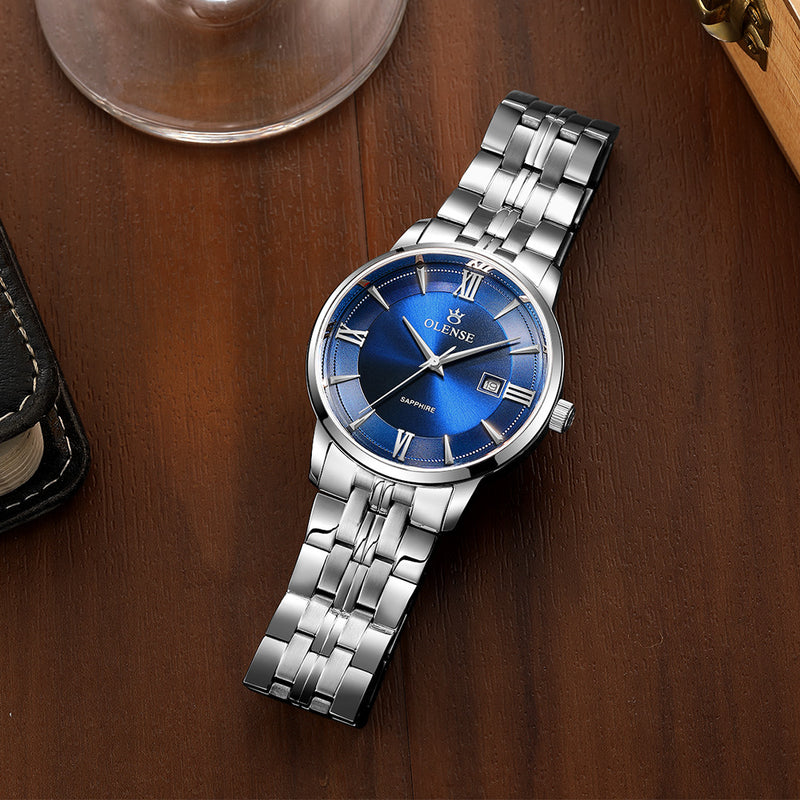 stainless steel couple watch - MRSLM