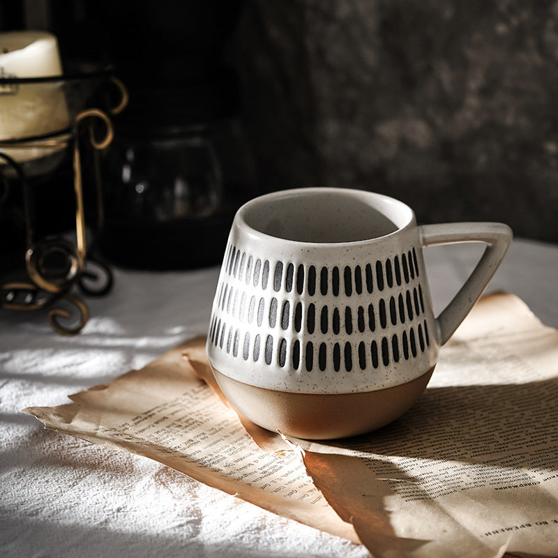 hand-painted ceramic mug, view 3 - MRSLM