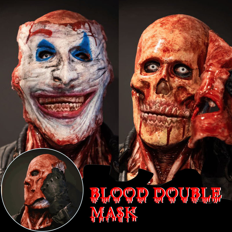 halloween horror latex mask headgear, view 4 - MRSLM