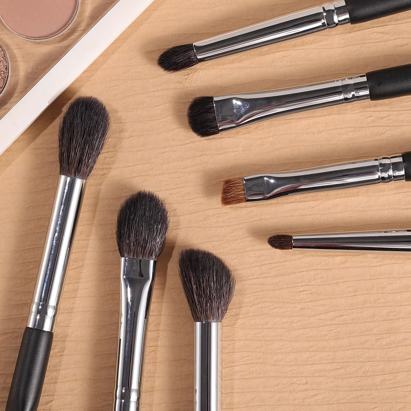 7-piece premium eye makeup brush set, view 5 - MRSLM