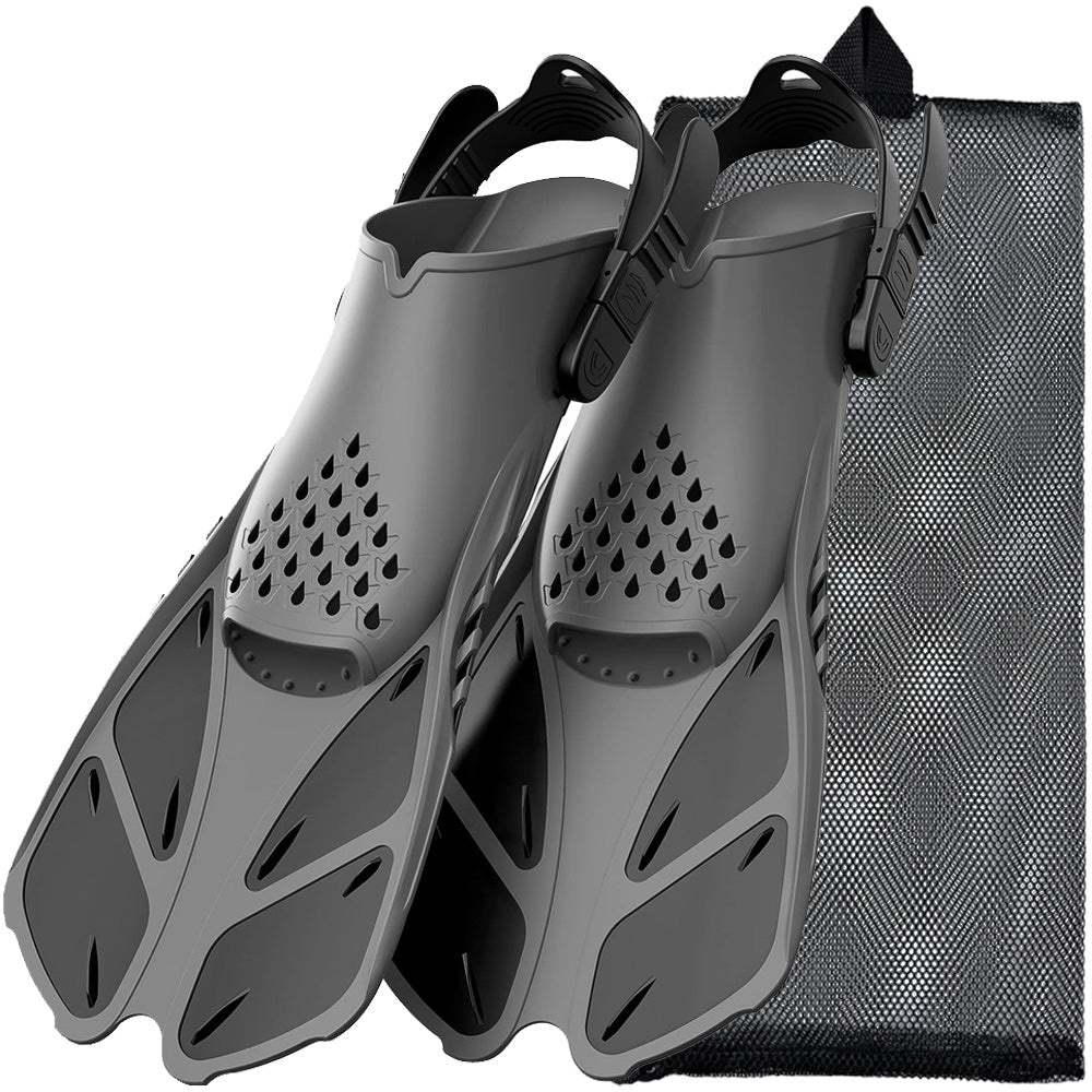 Adjustable Open Heel Snorkel Fins
