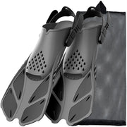 open heel snorkel fins, view 2 - MRSLM