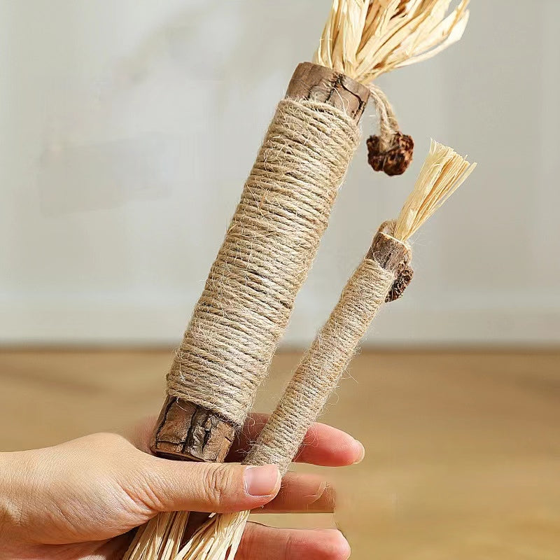 natural silvervine catnip sticks, view 5 - MRSLM