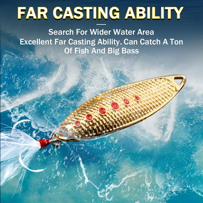 metal vib jig fishing lure, view 4 - MRSLM
