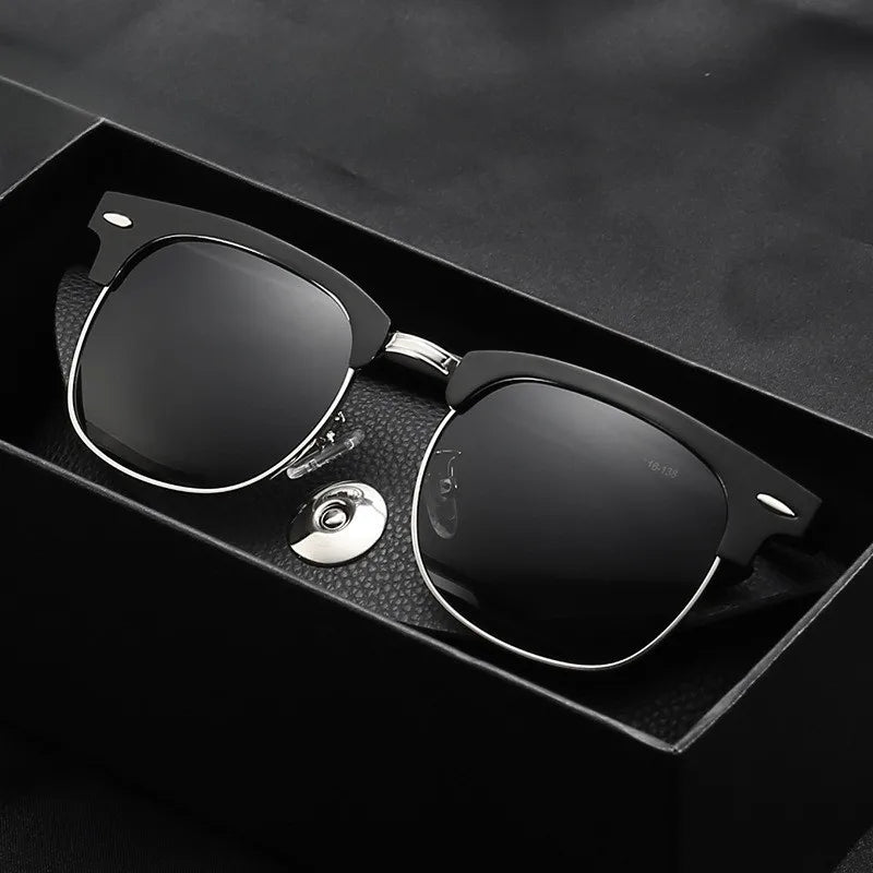 uv protection oval frame sunglasses, view 5 - MRSLM