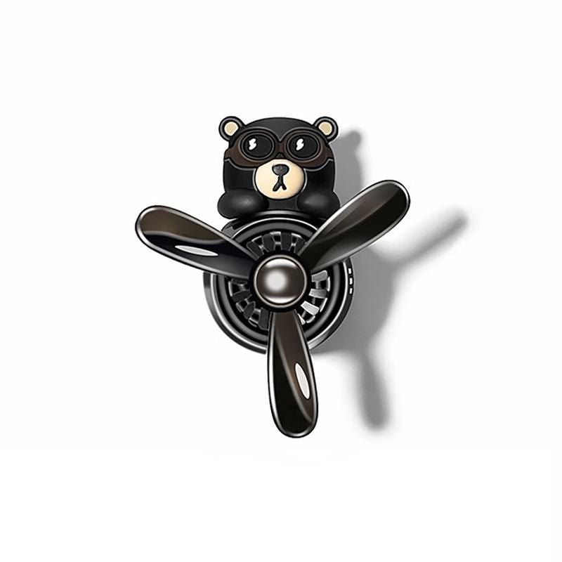 pilot bear car air freshener, view 3 - MRSLM