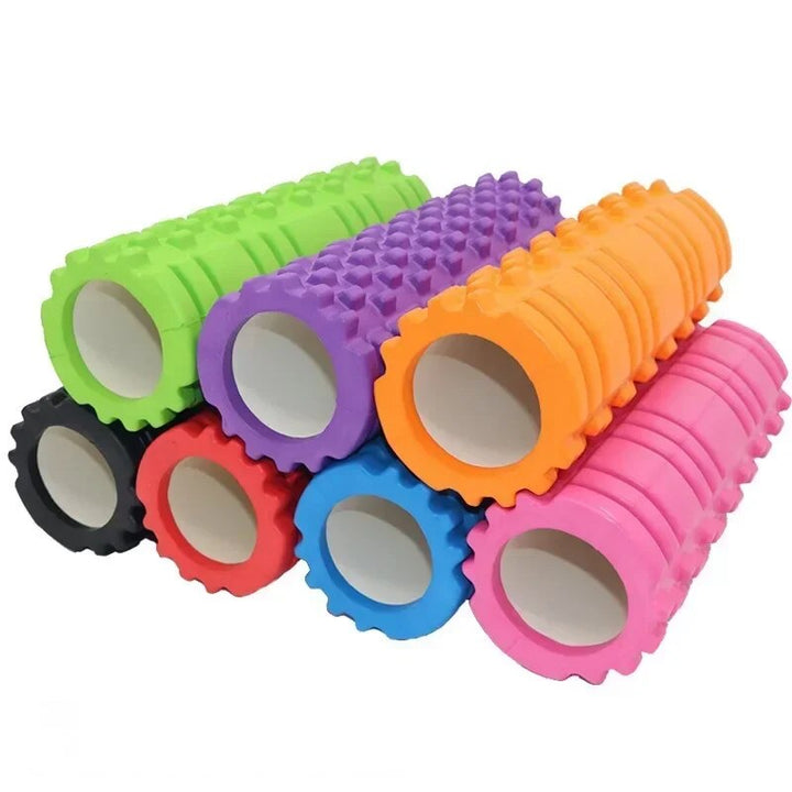 Compact Fitness Yoga Foam Roller – Eco-Friendly, Multi-Use Massage & Exercise Tool