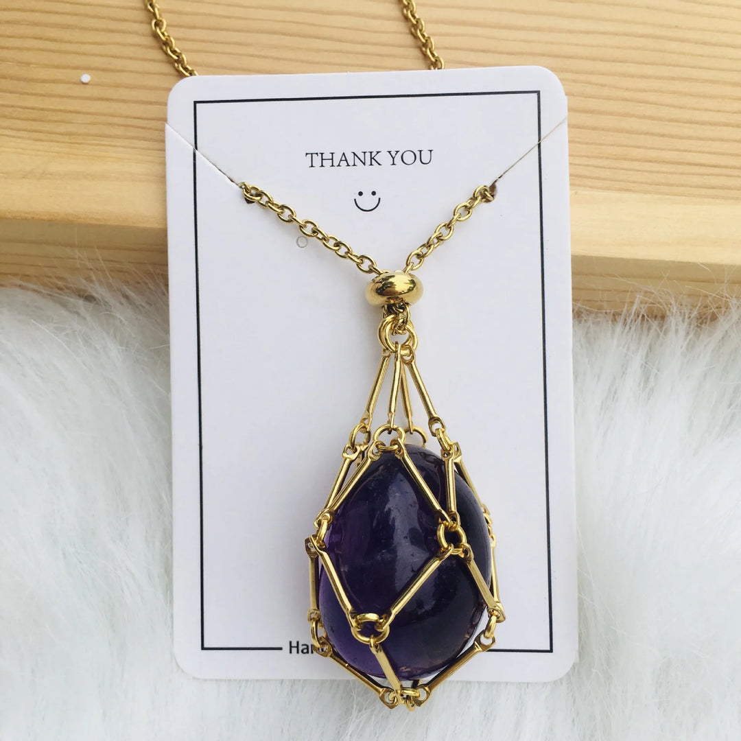 Elegant Customized Stone Pendant Necklace