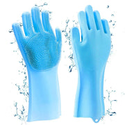 pet grooming silicone gloves, view 6 - MRSLM