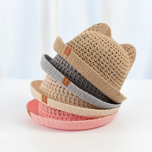 summer sunshade hat with cat ears - MRSLM