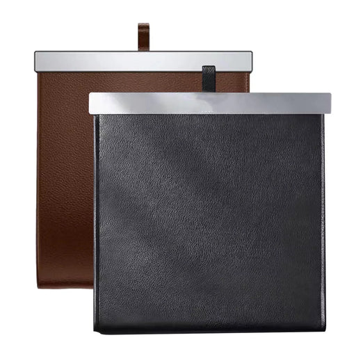 waterproof pu leather car trash bin - MRSLM