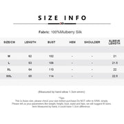 chic summer casual silk blouse, view 9 - MRSLM