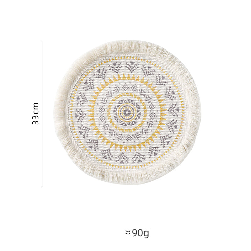 Nordic pattern placemat, view 2 - MRSLM