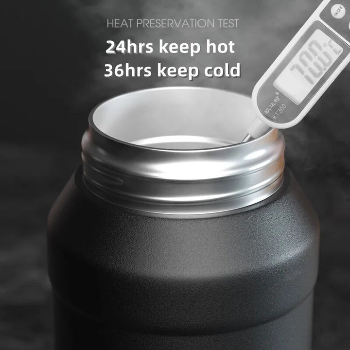 Insulated Stainless Steel Water Bottle with Removable Straw