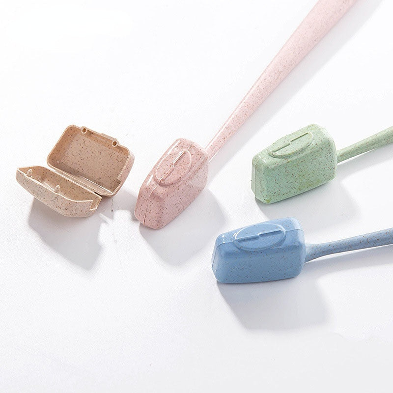 4-piece travel toothbrush cover set, view 9 - MRSLM