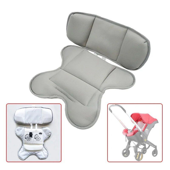 Universal Stroller Cushion Protector with Storage Bag, Mat, and Rain Cover