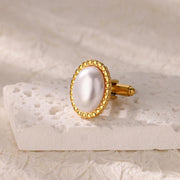 Pearl cufflinks for men - MRSLM