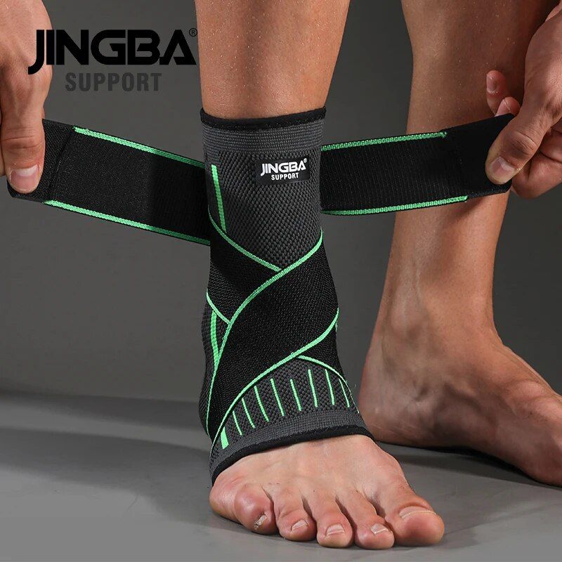 Sports compression ankle sleeve, view 2 - MRSLM