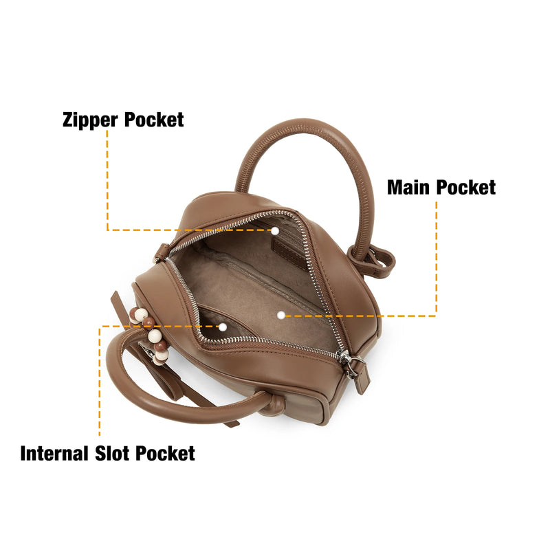 women's mini bowling bag, view 6 - MRSLM