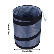 compact collapsible car trash can, view 2 - MRSLM