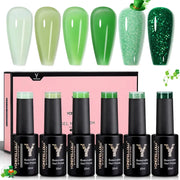eucalyptus pastel green nail polish set - MRSLM