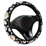 daisy flower steering wheel cover, view 2 - MRSLM