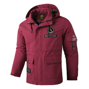 Men's hooded outdoor jacket, view 4 - MRSLM
