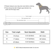 soft padded pu leather dog collar, view 10 - MRSLM