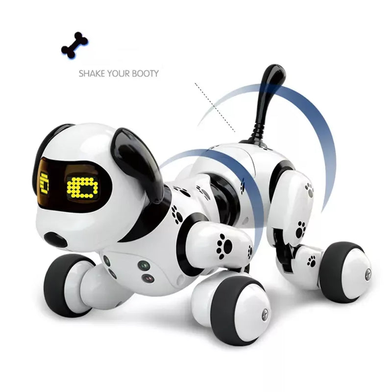 interactive AI robot dog toy, view 8 - MRSLM