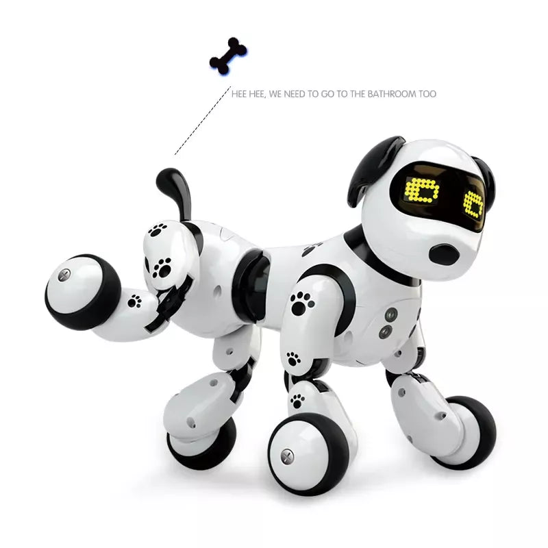 Interactive AI Robot Dog - Smart 2.4G Wireless, Programmable and Talking Toy for Kids