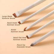 5-piece precision makeup brush set, view 5 - MRSLM