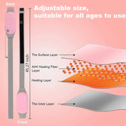 usb heating pad belt, view 4 - MRSLM