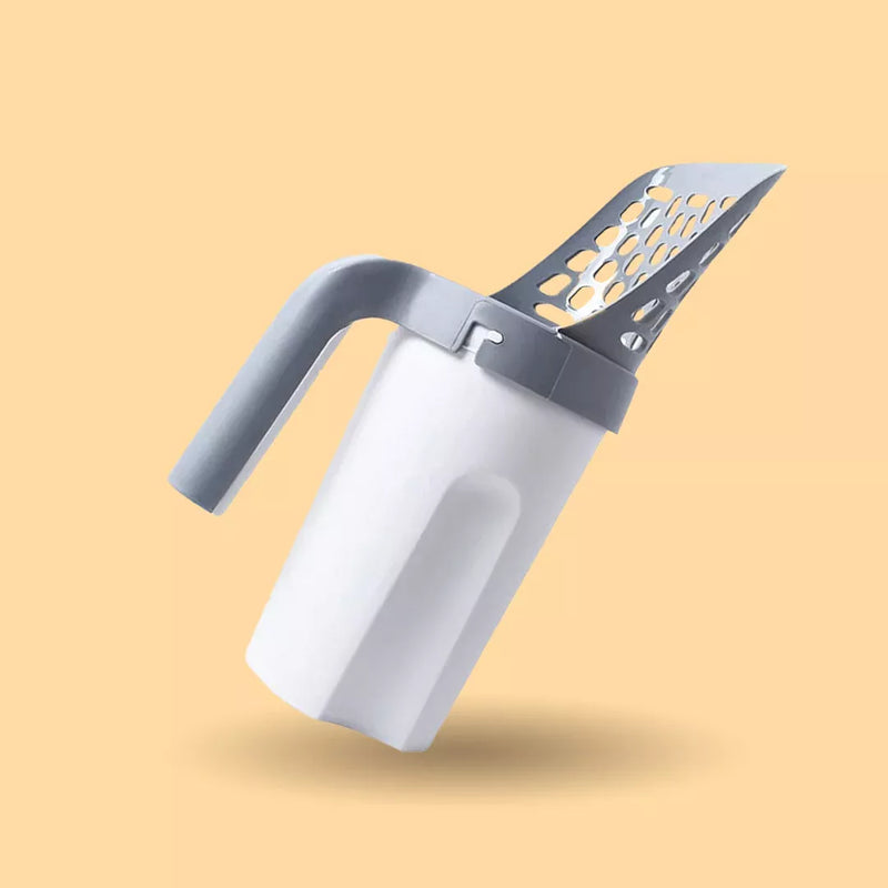cat litter scoop with waste bin - MRSLM
