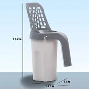 cat litter scoop with waste bin, view 9 - MRSLM