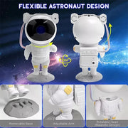astronaut galaxy projector night light, view 7 - MRSLM