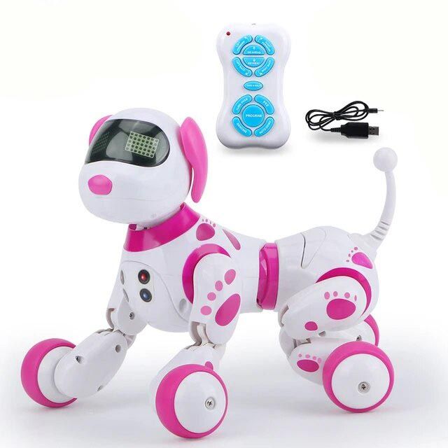 Interactive AI Robot Dog - Smart 2.4G Wireless, Programmable and Talking Toy for Kids