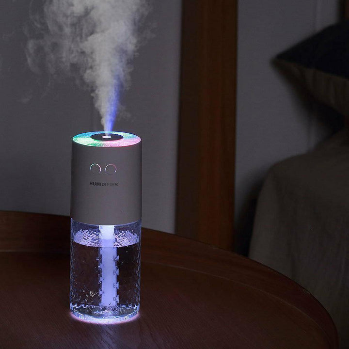 Projection Humidifier Mini USB Air Humidifier Colorful Atmosphere Lamp Projection Lamp Home Bedroom - MRSLM