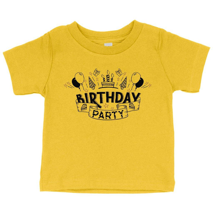 Baby Birthday Party T-Shirt - Birthday Celebration T-Shirts - MRSLM