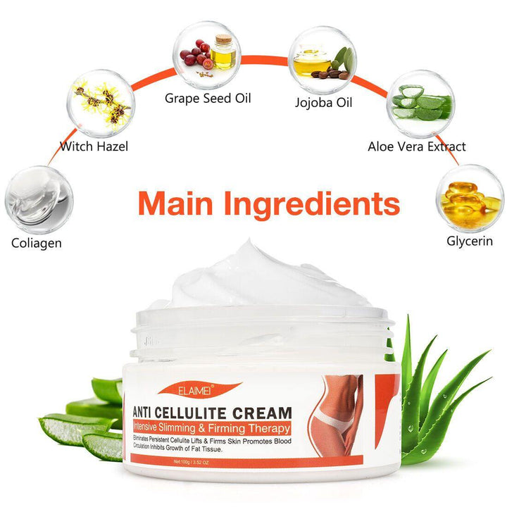 ELAIEMEI Anti-Orange Peel Fat Burning Cream Refreshing Firming Massage Cream - MRSLM