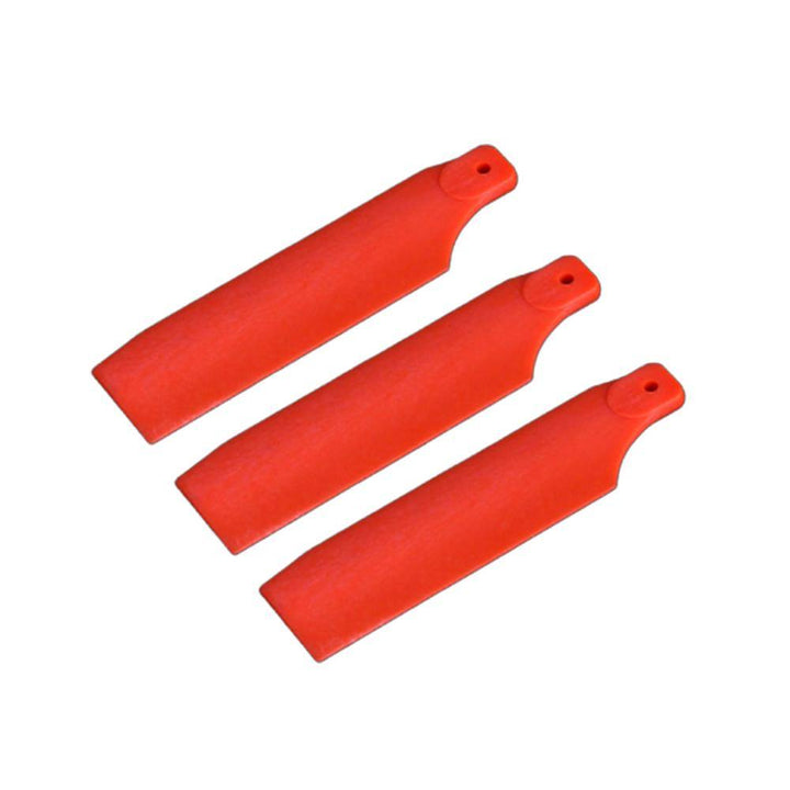 3PCS JDHMBD 62mm Tail Blade For 450 Class RC Helicopter - MRSLM