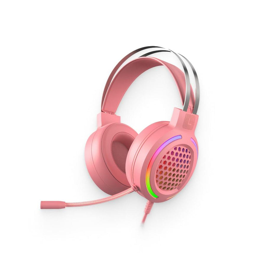 Pink Hollow Textured Headset - MRSLM